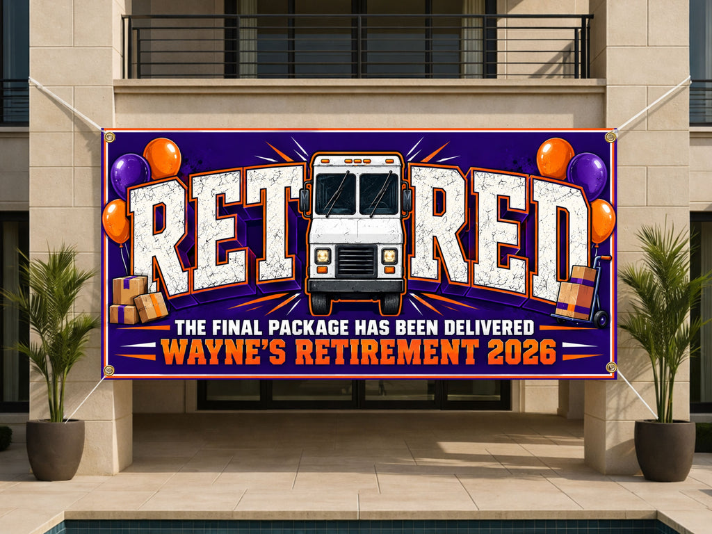Final Delivery Retirement Banner