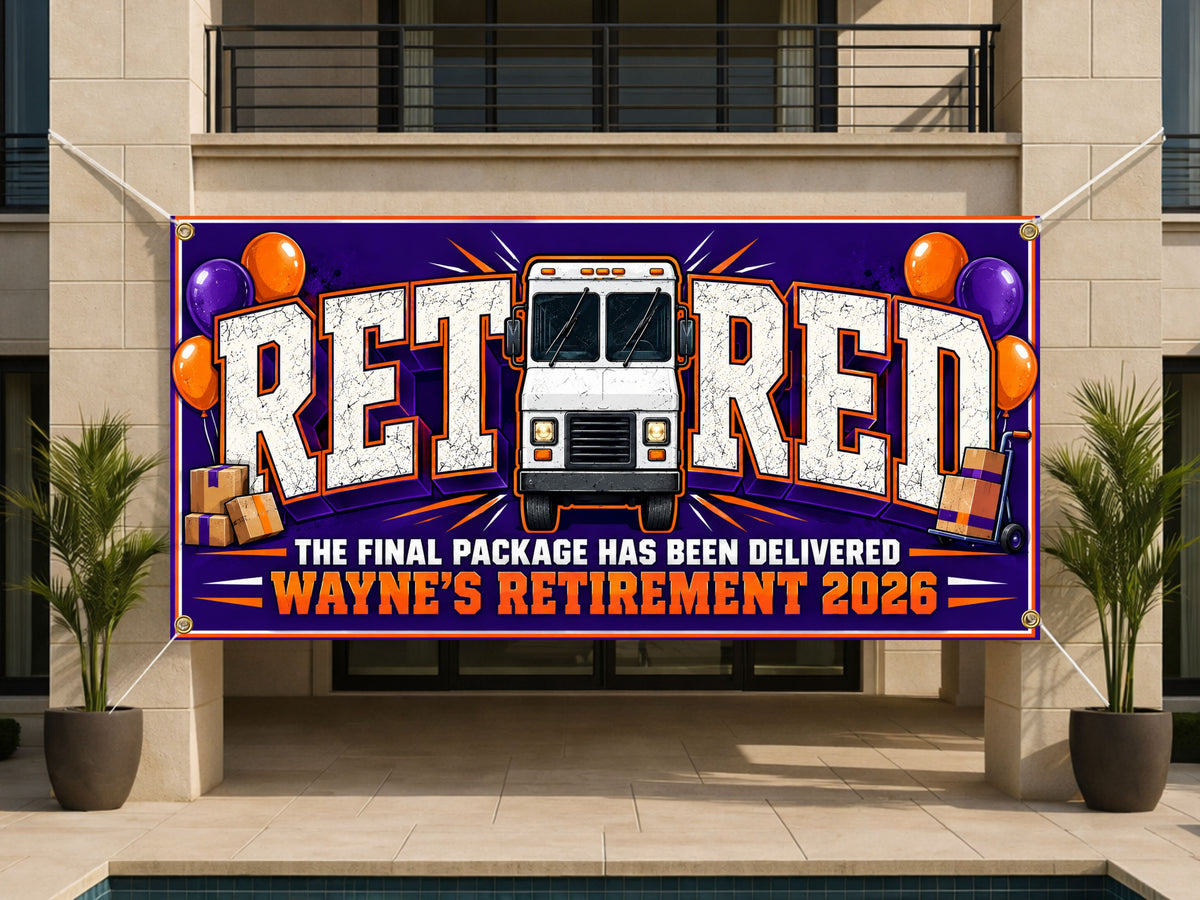 Final Delivery Retirement Banner