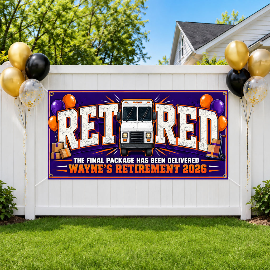 Final Delivery Retirement Banner