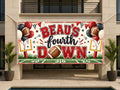 Fourth Down Football Banner