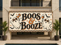 Ghost Booze Halloween Banner