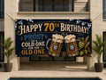 Bavarian Beer 70th Birthday Banner