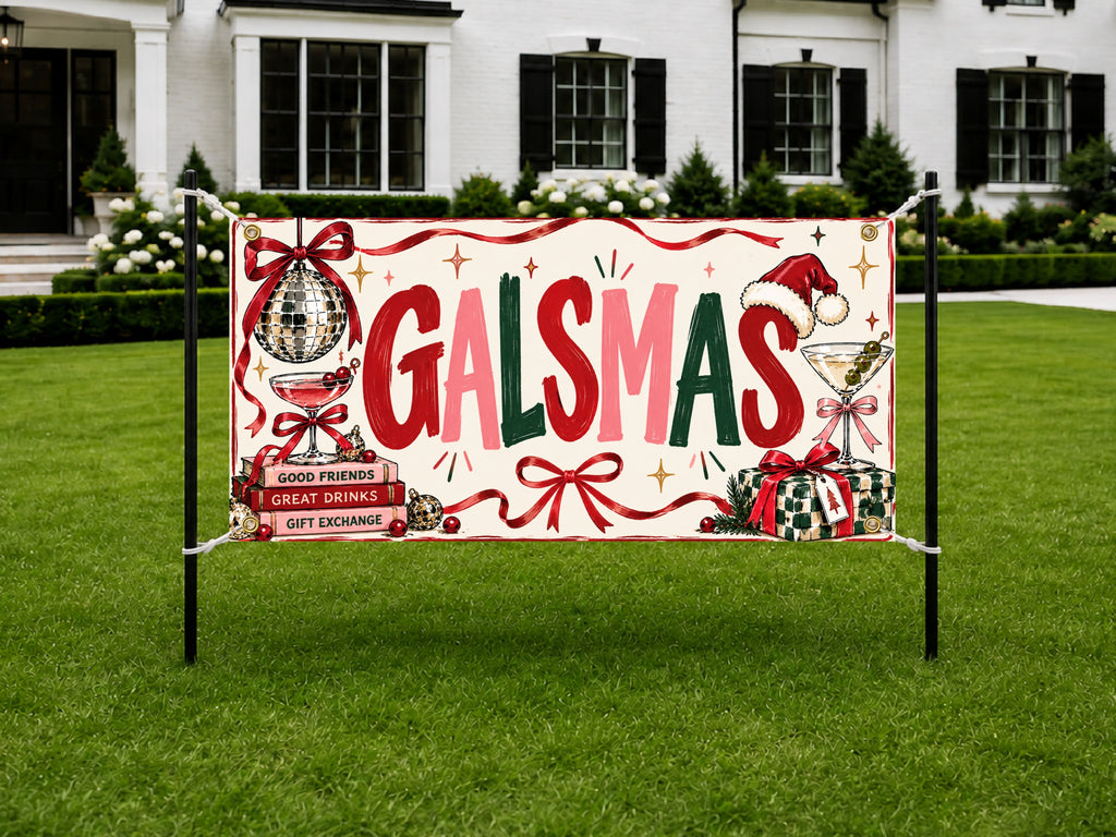 Galmas Christmas Party Banner