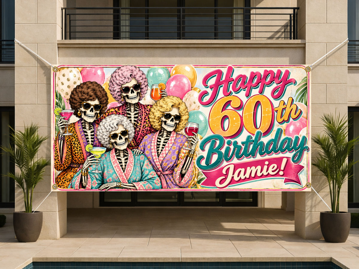 Fabulous Skeleton Crew 60th Banner