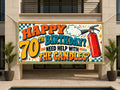 Retro Extinguisher 70th Banner