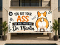 Veterinarian Humor Retirement Banner