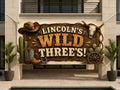 Cowboy 3rd Birthday Banner