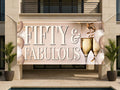 Fabulous 50th Birthday Banner