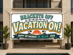 Tropical Dentist Retirement Banner