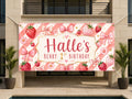 Strawberry 1st Birthday Banner