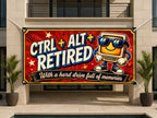Computer Retirement Party Banner
