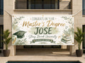 Rustic Masters Graduation Banner