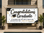 Funny Graduation Banner, Graduate Party Sign, Class of 2026 Backdrop