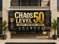 Chaos 50th Birthday Banner