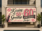60th Birthday Banner, Goodbye 50s Party Sign