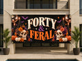 Gothic 40th Birthday Banner