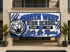 Tiger Reunion Banner, High School Reunion Sign, Alumni Photo Backdrop