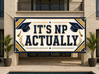 Nurse Practitioner Graduation Banner, NP Party Sign, Grad Backdrop