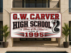 High School Class Reunion Banner, 30th Reunion Sign, Alumni Backdrop