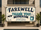 Farewell Smiles Retirement Banner