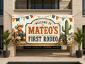 Cowboy 1st Birthday Banner