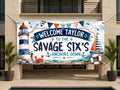 Sailing 6th Birthday Banner