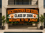 Custom Class Reunion Banner, Personalized Alumni Welcome Banner, Reunion Photo Backdrop