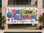 Cafeteria Worker Retirement Banner, Lunch Lady Party Sign, School Farewell (Copy)
