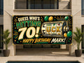 Slot Machine 70th Birthday Banner