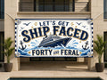 Cruise 40th Birthday Banner