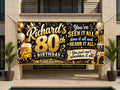 Vintage 80th Birthday Banner
