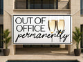 Funny Coworker Retirement Banner