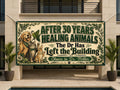Animal Whisperer Retirement Banner