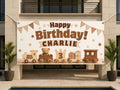 Train 3rd Birthday Banner
