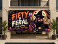 Witch 50th Birthday Banner