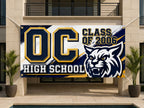 Custom High School Reunion Banner, Personalized Alumni Banner, Varsity Photo Backdrop