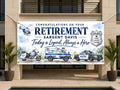 Police Hero Retirement Banner
