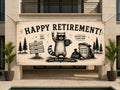 Raccoon Retirement Party Banner