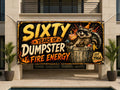 60th Raccoon Fire Banner