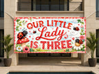 Ladybug 3rd Birthday Banner