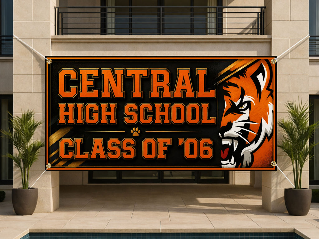 Custom Class Reunion Banner, Personalized Reunion Backdrop, Alumni Party Sign