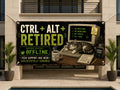 IT Retirement Party Banner