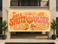 Spritz Cocktail Birthday Banner