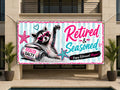 Funny Salty Retirement Banner