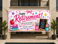 School Farewell Retirement Banner