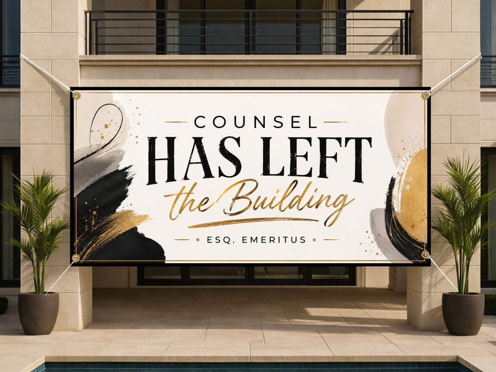 Counsel Has Left Banner