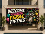 Feral Raccoon 50th Banner