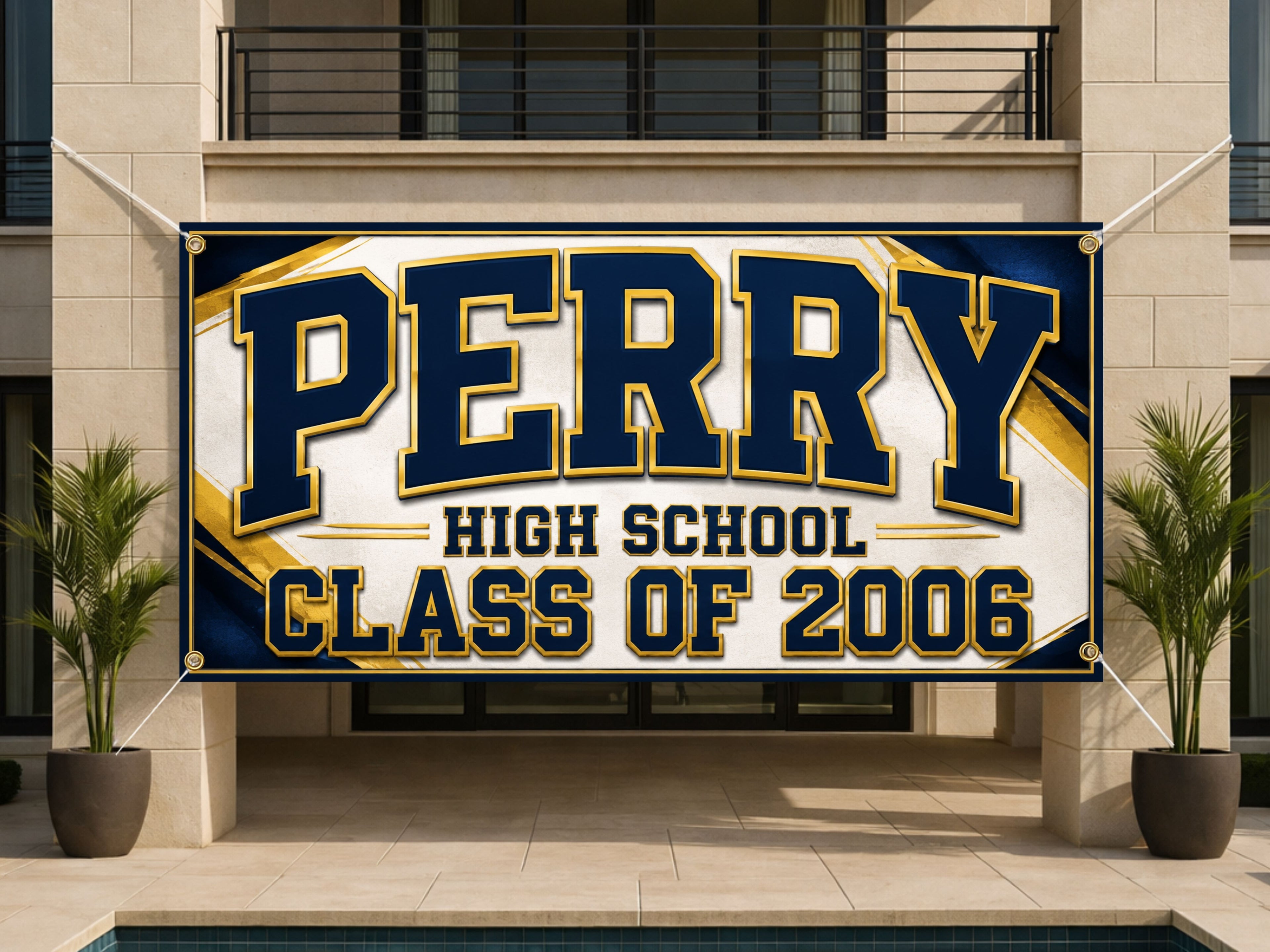 Custom Class Reunion Banner, Personalized Alumni Backdrop, Graduation Reunion Sign