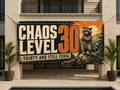 Raccoon 30th Birthday Banner