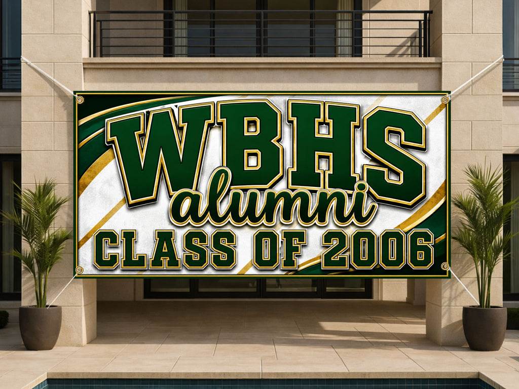 Custom Class Reunion Banner, Personalized Alumni Banner, Reunion Photo Backdrop